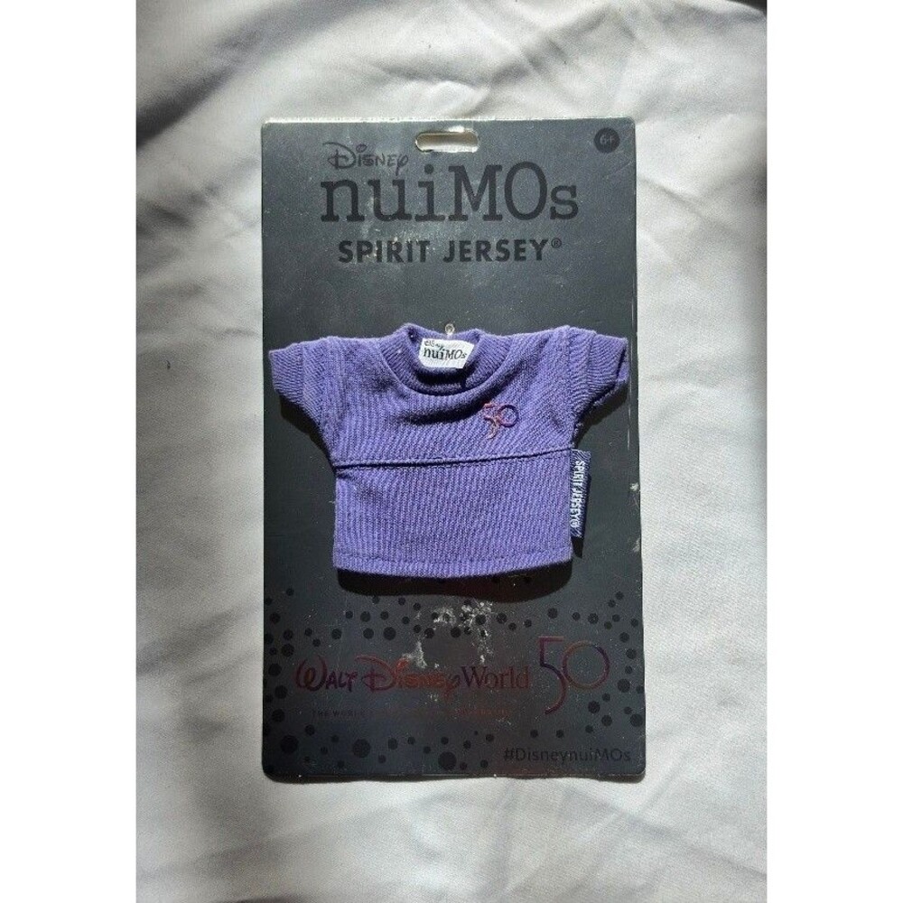 Disney nuiMOs Outfit WDW 50th Anniversary Spirit Jersey Shirt - Brand New